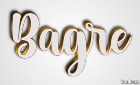 Bagre Эффект текста