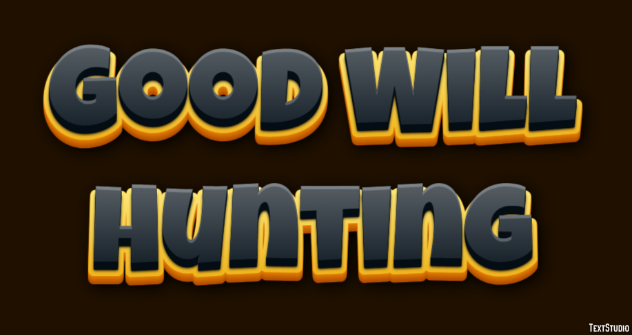 Good Will Hunting Text Effect