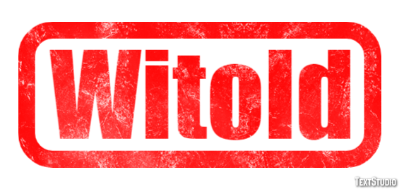 Witold Efekt tekstowy