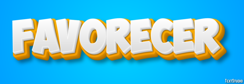 Favorecer Effetto testo