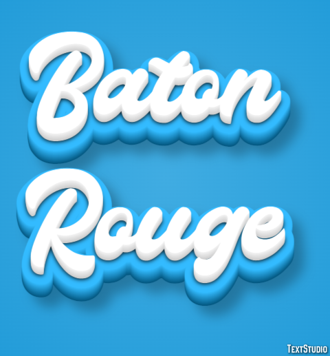 Baton Rouge Effetto testo