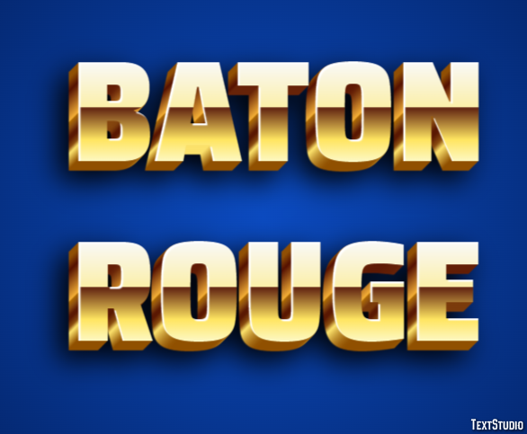 Baton Rouge Effetto testo