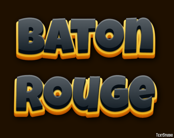 Baton Rouge Effetto testo