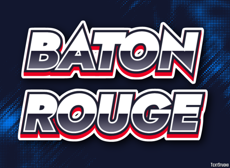Baton Rouge Effetto testo