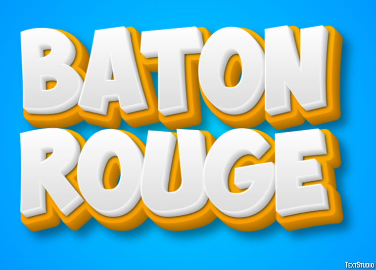 Baton Rouge Effetto testo