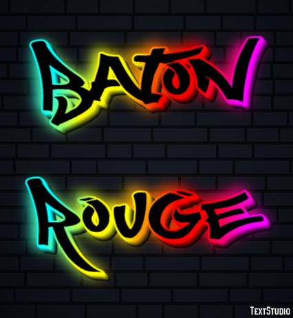 Baton Rouge Effetto testo