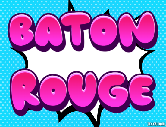 Baton Rouge Effetto testo