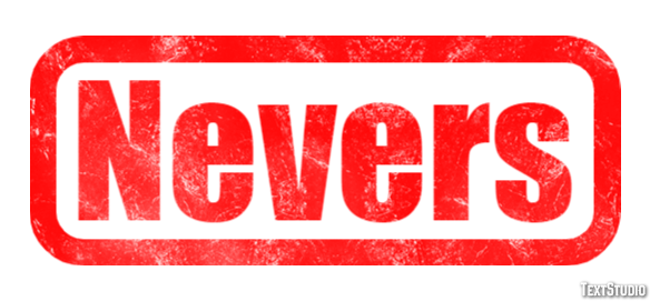 Nevers Texteffekt