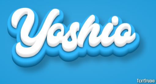 Yoshio Text Effect
