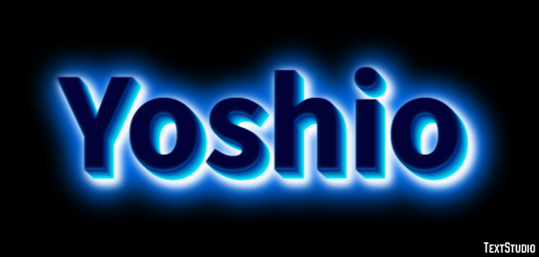Yoshio Text Effect