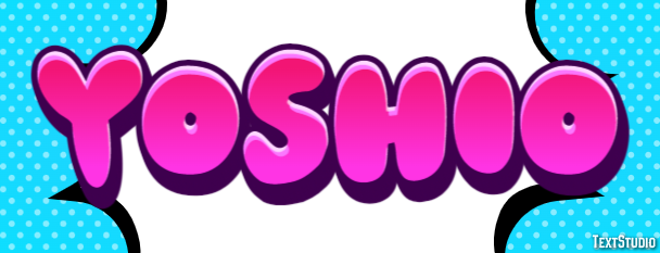Yoshio Text effect