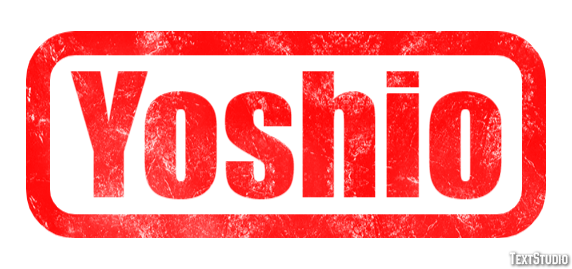 Yoshio Text effect