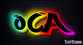 Oca Efecto de texto