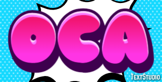 Oca Efecto de Texto
