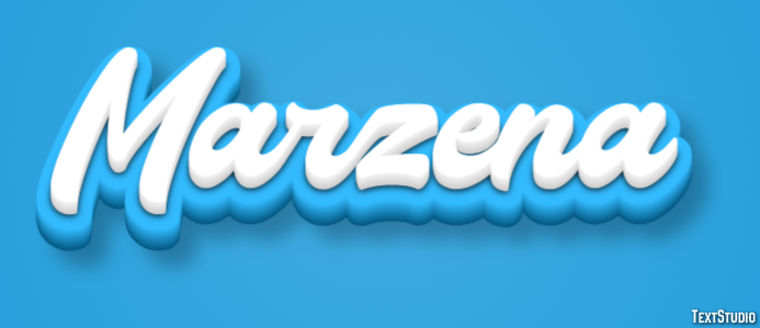 Marzena Texteffekt