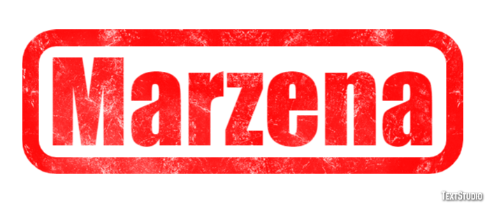 Marzena Efekt tekstowy