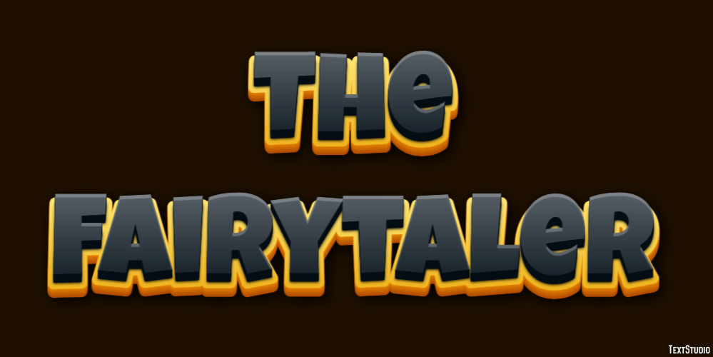 The Fairytaler Text Effect