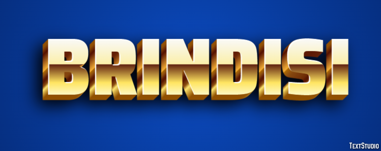 Brindisi Efekt tekstowy