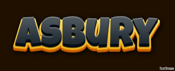 Asbury Tekst Effect