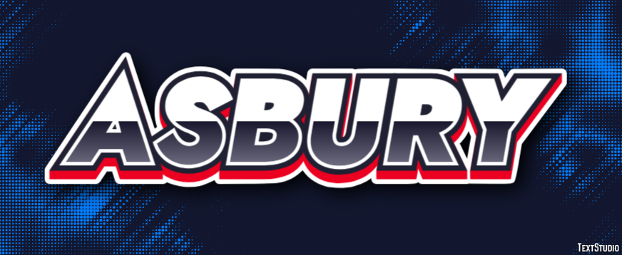 Asbury テキスト効果