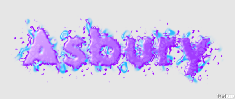 Asbury Text effect