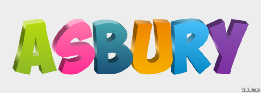 Asbury Effetto testo