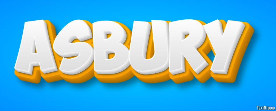 Asbury Effetto testo