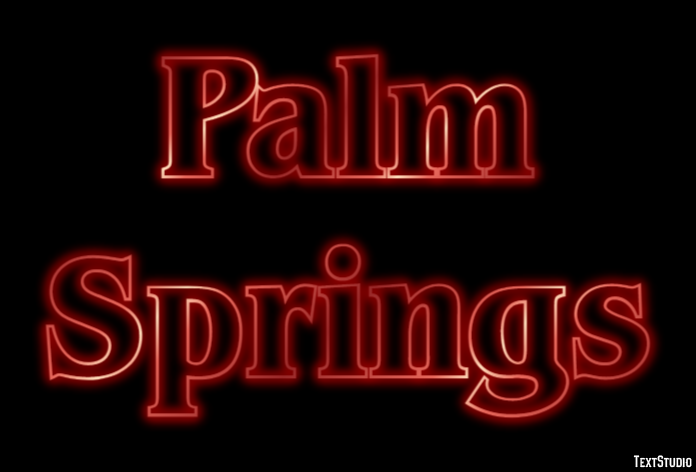 Palm Springs Effetto testo