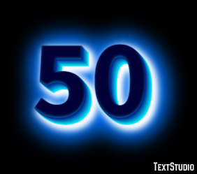 50 Texteffekt