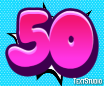 50 Texteffekt