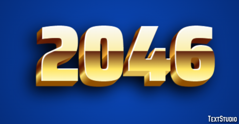 2046 テキスト効果