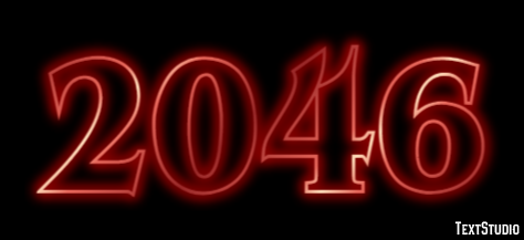 2046 テキスト効果