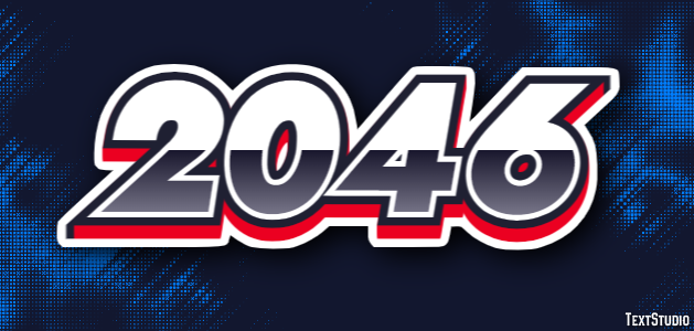 2046 テキスト効果