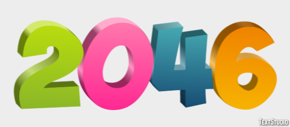 2046 テキスト効果