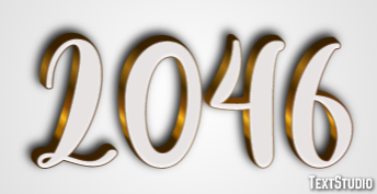 2046 テキスト効果