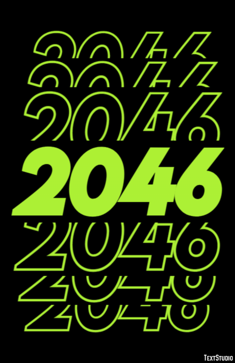 2046 テキスト効果