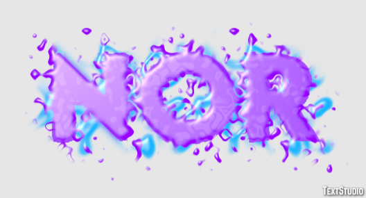 Nor Text Effect