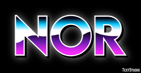 Nor Text Effect