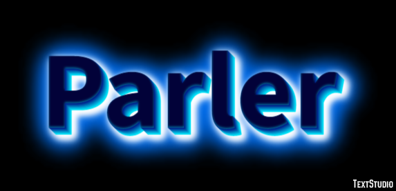 Parler Text effect