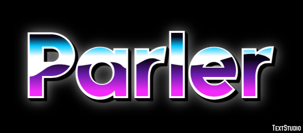 Parler Text effect