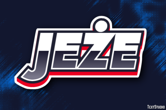 Jeże Efecto de texto