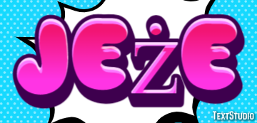 Jeże Efecto de texto