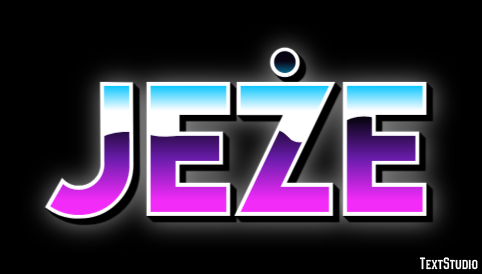 Jeże Efecto de texto