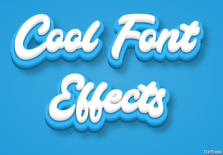 Cool Font Effects Efecto de Texto