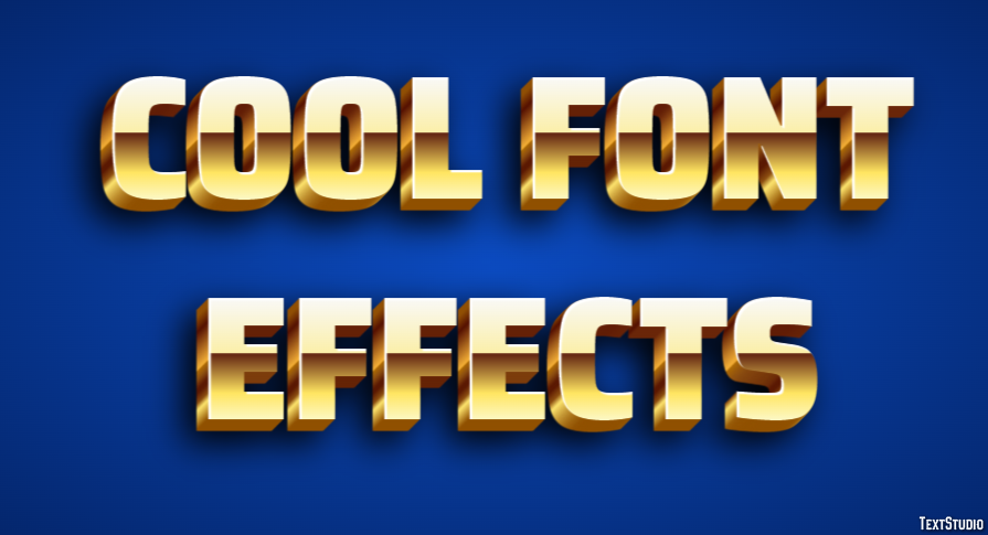 Cool Font Effects Text Effect