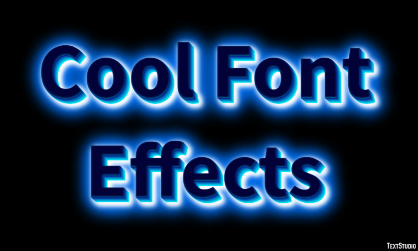 Cool Font Effects Efeito de texto