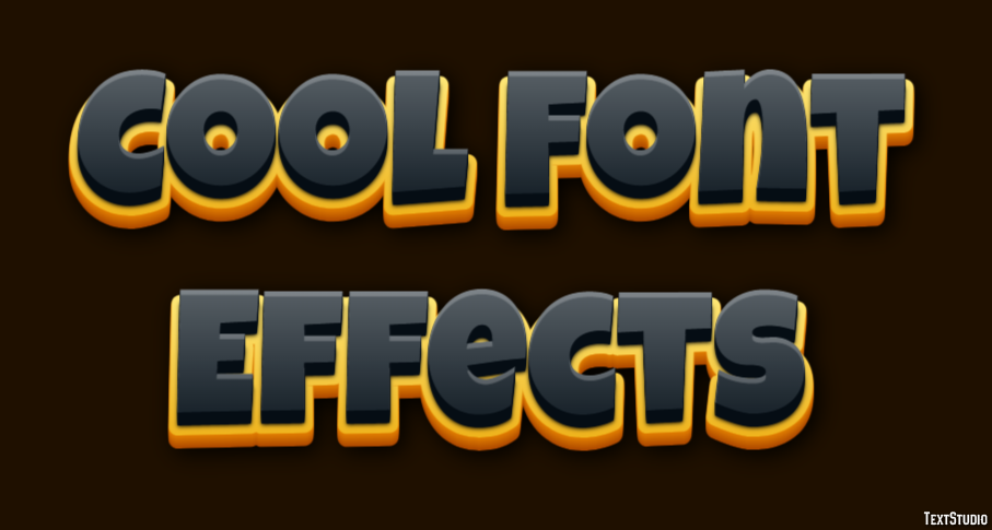 Cool Font Effects Text Effect