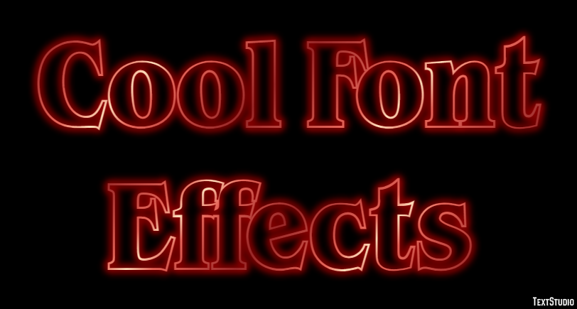 Cool Font Effects Efecto de Texto