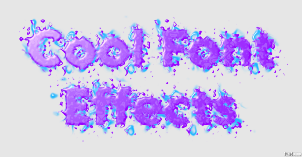 Cool Font Effects Efeito de texto