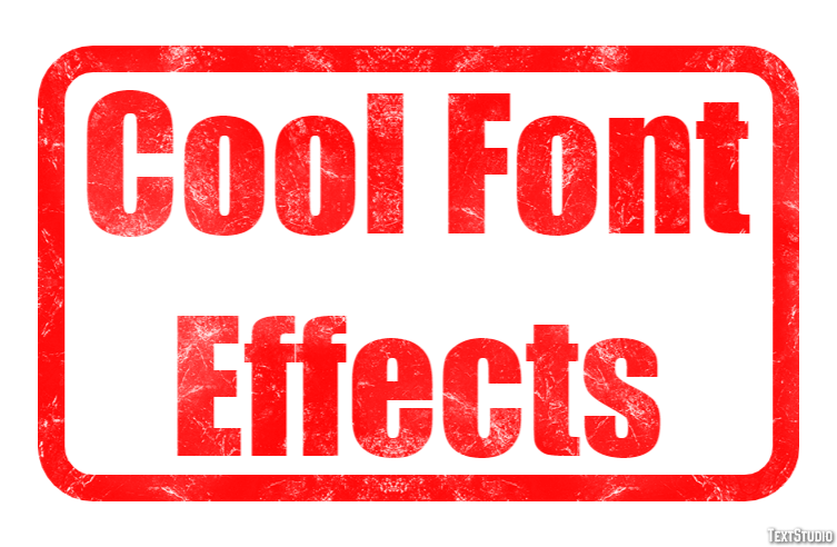 Cool Font Effects Efecto de Texto